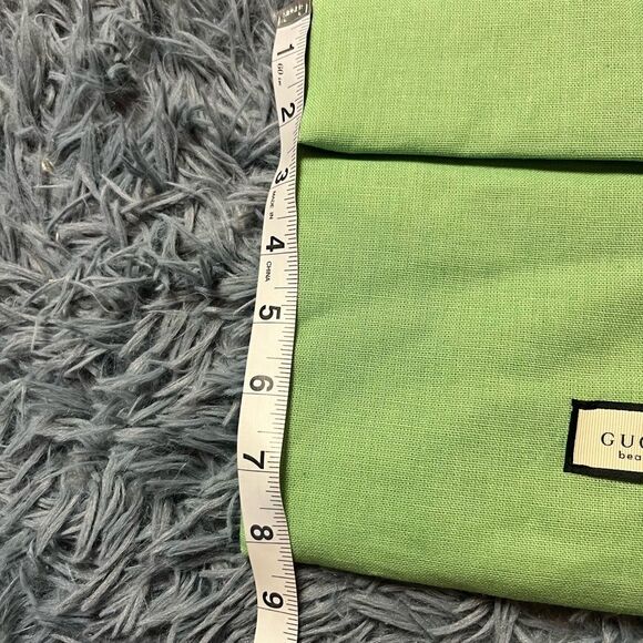 Gucci Green Cosmetic Makeup Bag - Picture 2 of 3